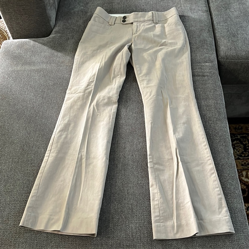 Banana Republic Martin Fit Pants (Creme)